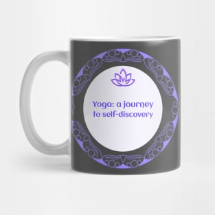 Yoga: a Journey To Self-Discovery Mug